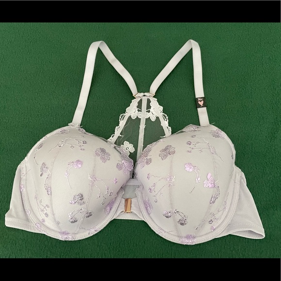 Victoria’s Secret BODY BY VICTORIA Full Coverage Shimmer Floral Racerback Bra - Picture 2 of 16